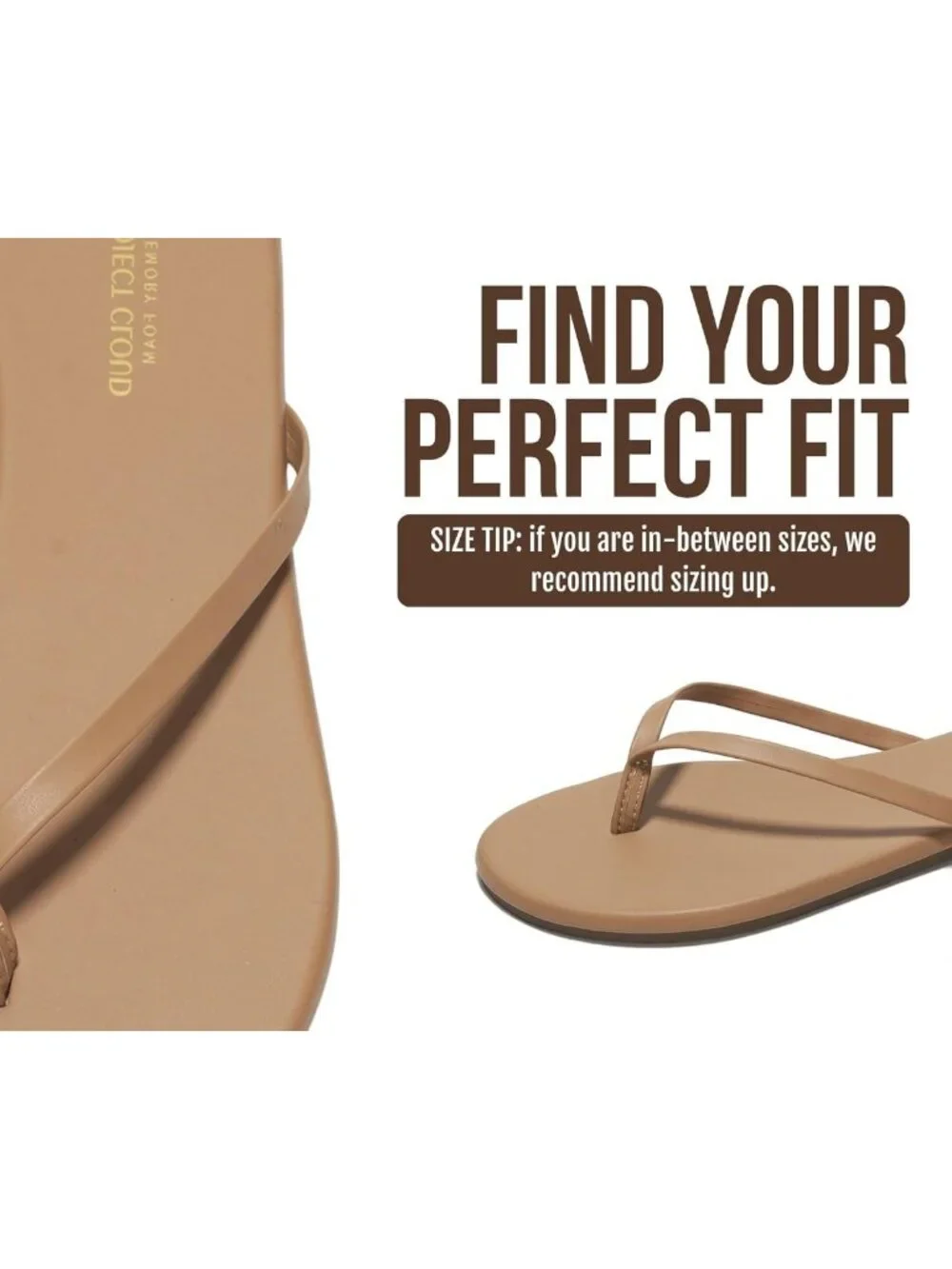 Comfortable Memory Foam Flip Flops for Women - Stylish Casual Sandals